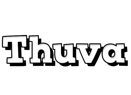 Thuva snowing logo