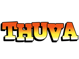 Thuva sunset logo