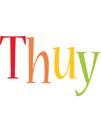 Thuy birthday logo
