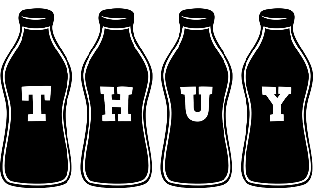 Thuy bottle logo