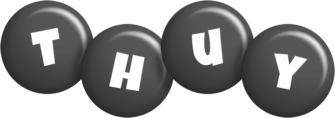 Thuy candy-black logo