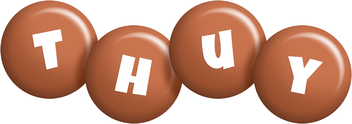 Thuy candy-brown logo