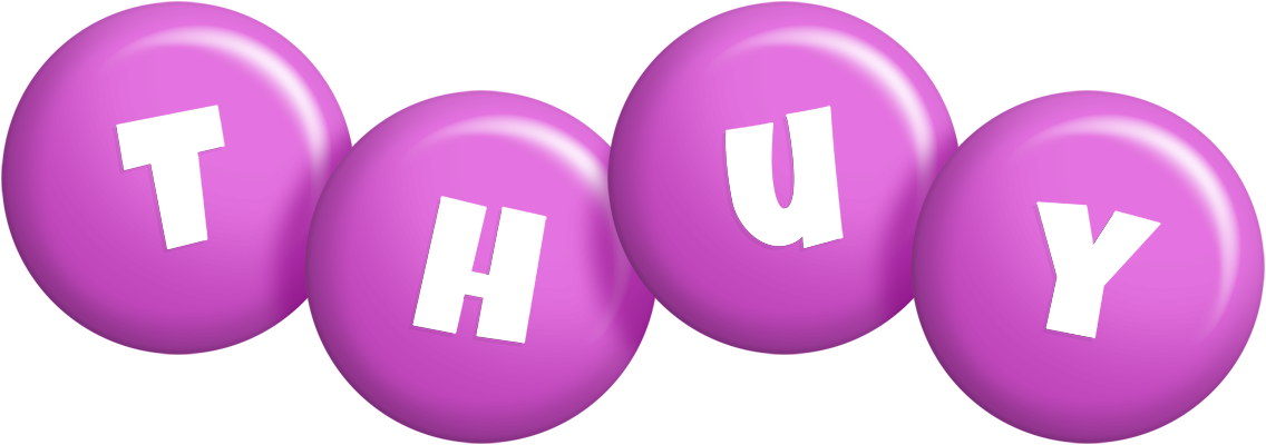 Thuy candy-purple logo