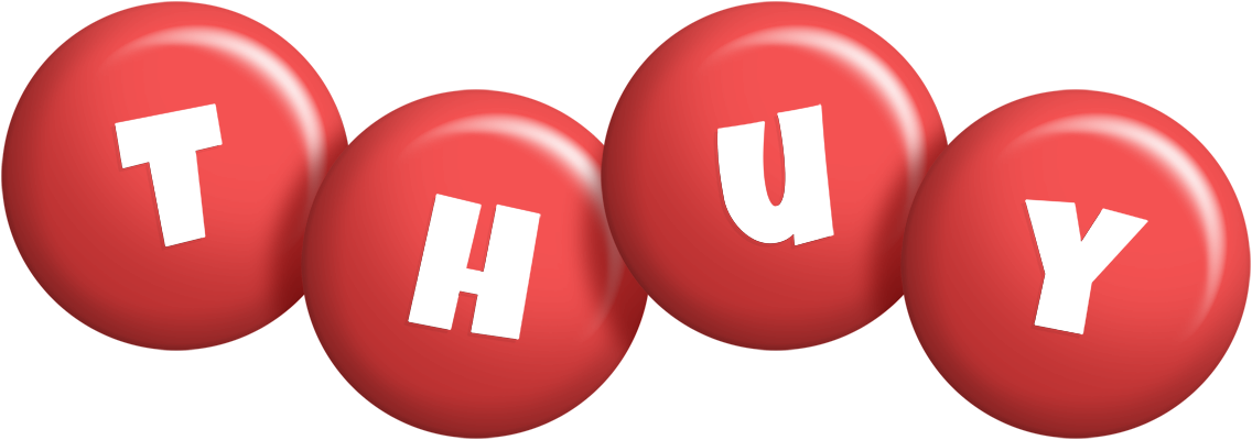 Thuy candy-red logo