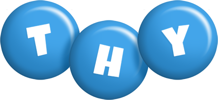 Thy candy-blue logo