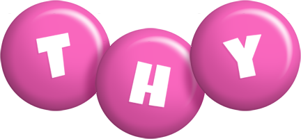 Thy candy-pink logo