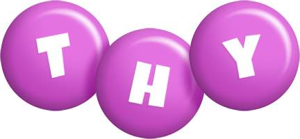 Thy candy-purple logo