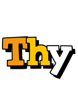Thy cartoon logo