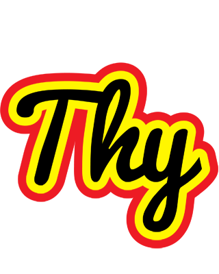 Thy flaming logo