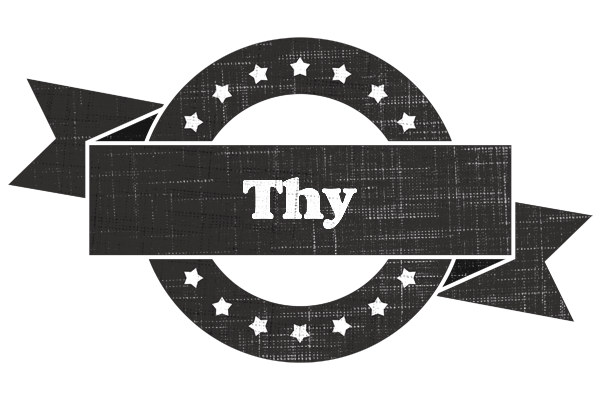 Thy grunge logo