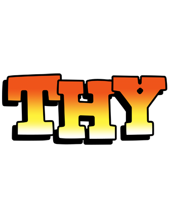 Thy sunset logo