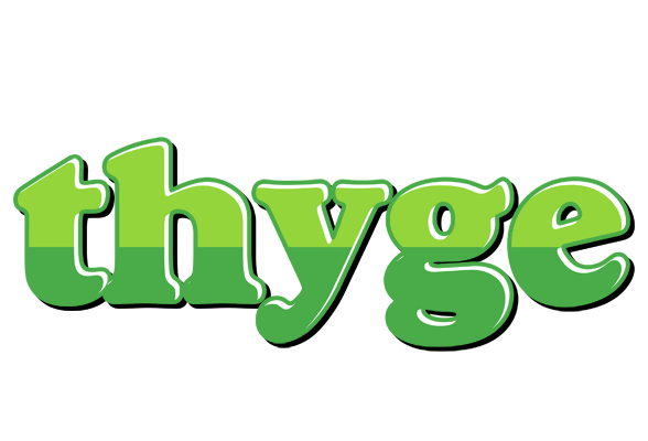 Thyge apple logo