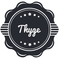 Thyge badge logo