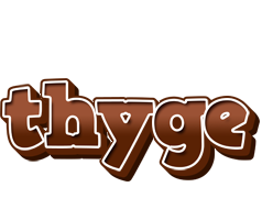 Thyge brownie logo