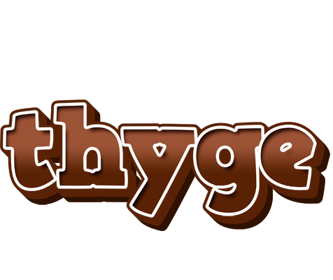 Thyge brownie logo