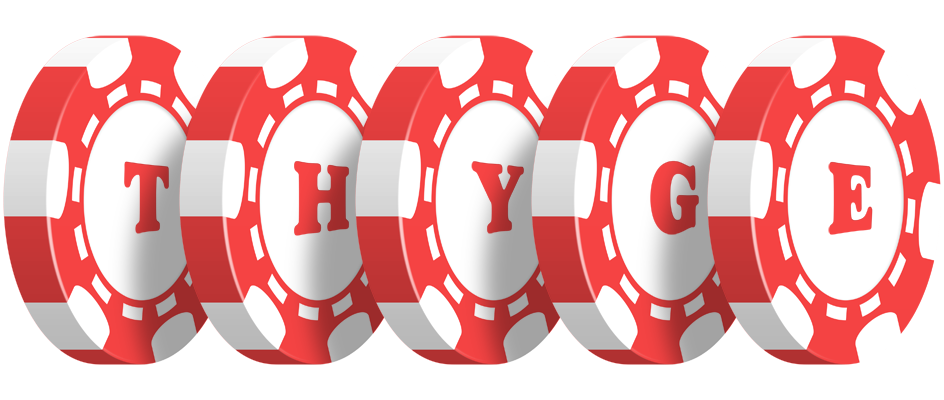 Thyge chip logo