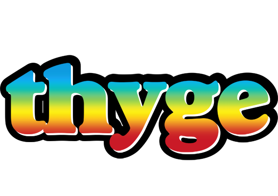 Thyge color logo