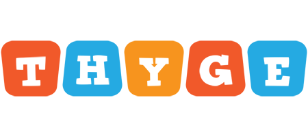 Thyge comics logo