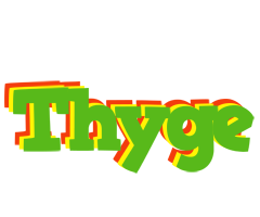 Thyge crocodile logo