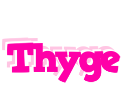 Thyge dancing logo