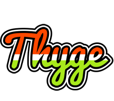 Thyge exotic logo