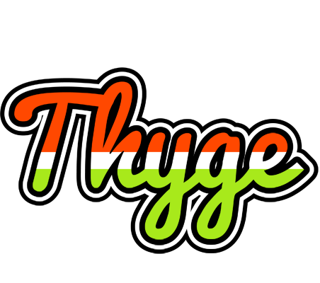 Thyge exotic logo