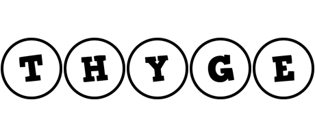 Thyge handy logo