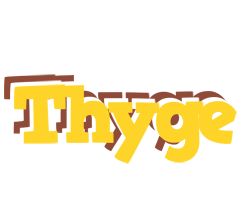 Thyge hotcup logo