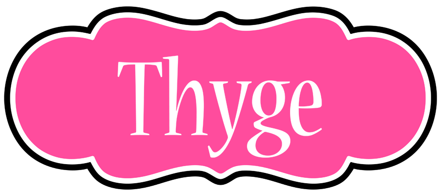 Thyge invitation logo