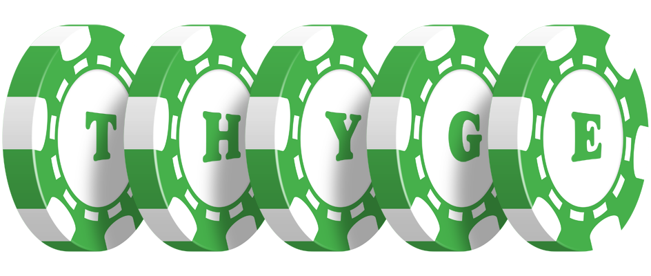 Thyge kicker logo