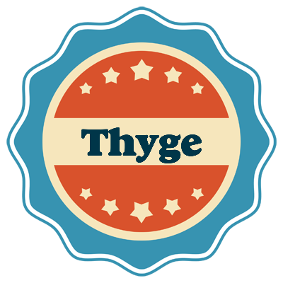 Thyge labels logo