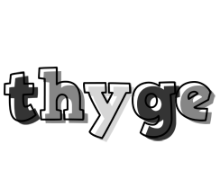 Thyge night logo