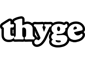 Thyge panda logo