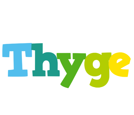 Thyge rainbows logo
