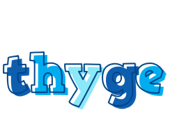 Thyge sailor logo