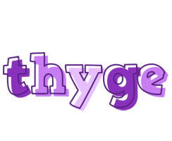 Thyge sensual logo