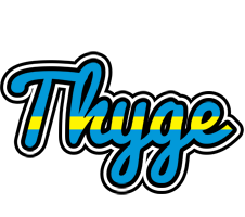 Thyge sweden logo