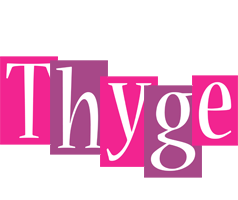 Thyge whine logo