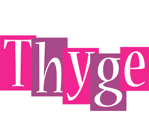 Thyge whine logo