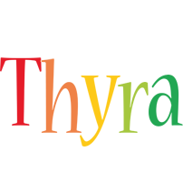 Thyra birthday logo