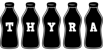 Thyra bottle logo