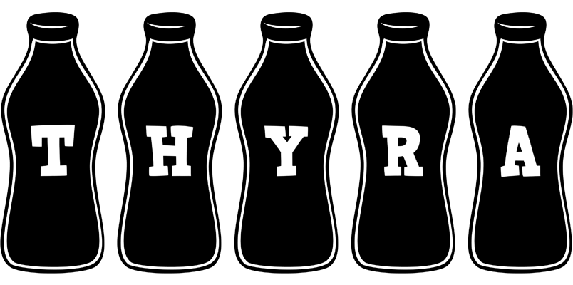 Thyra bottle logo