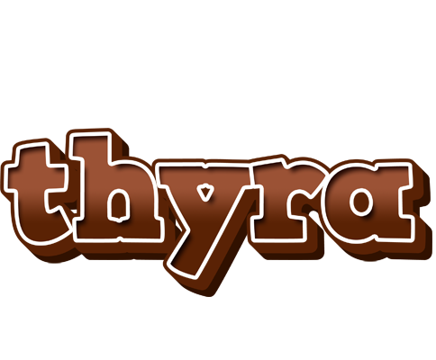 Thyra brownie logo