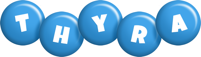 Thyra candy-blue logo