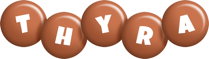 Thyra candy-brown logo