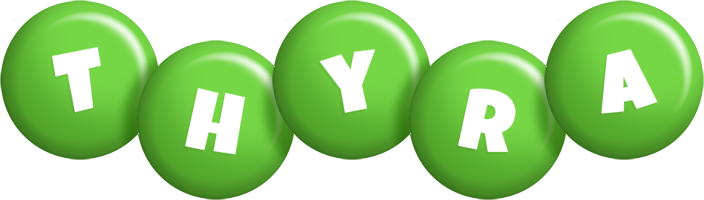 Thyra candy-green logo