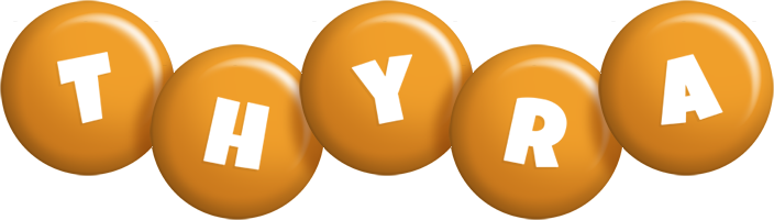 Thyra candy-orange logo