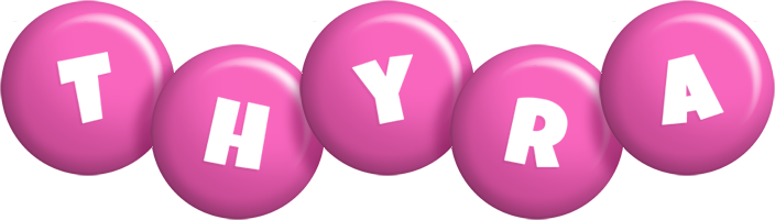 Thyra candy-pink logo