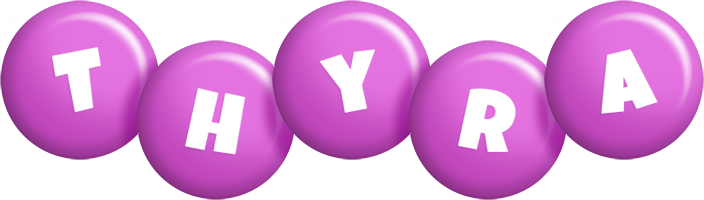 Thyra candy-purple logo