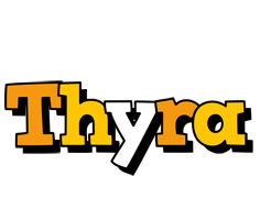 Thyra cartoon logo